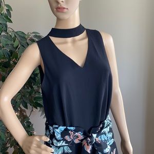 Deep V-neck Blouse Size Medium